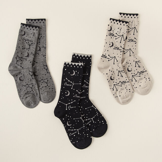 zodiac socks Valentine's Day for Her