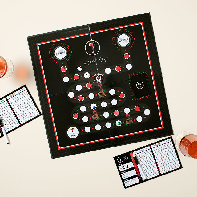 A Blind Wine Tasting Board Game Gift For Him
