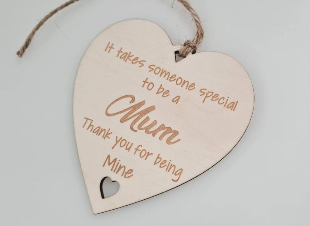 Heart Plaque For Mom