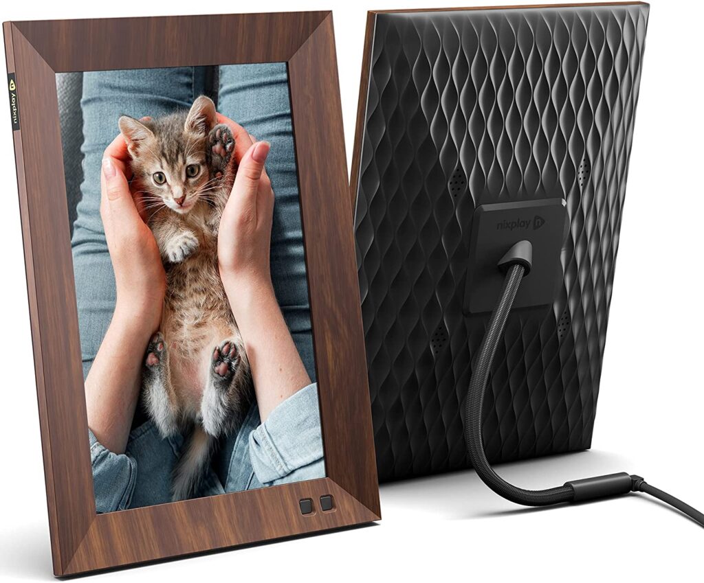Unique gift for mom Nixplay 10.1 Inch Smart Digital Picture Frame