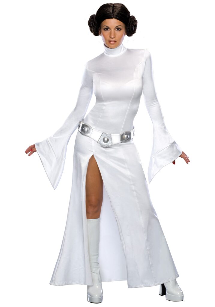 Princess Leia Adult White Couples Halloween Costumes