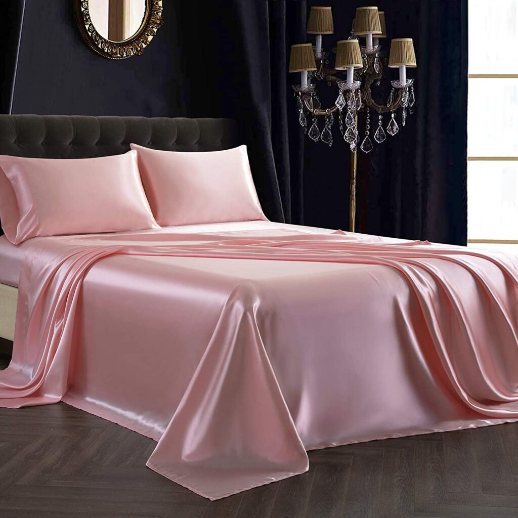 Satin Full Bed Sheets