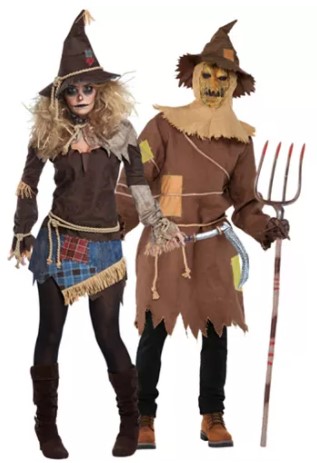 Scarecrow Couples Halloween Costumes