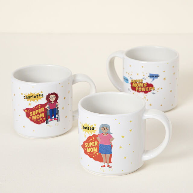 Unique gift for mom Super Mom Mug