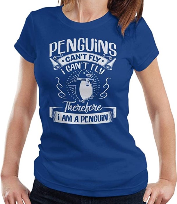 Birthday gift for her Cute Penguin tshirt