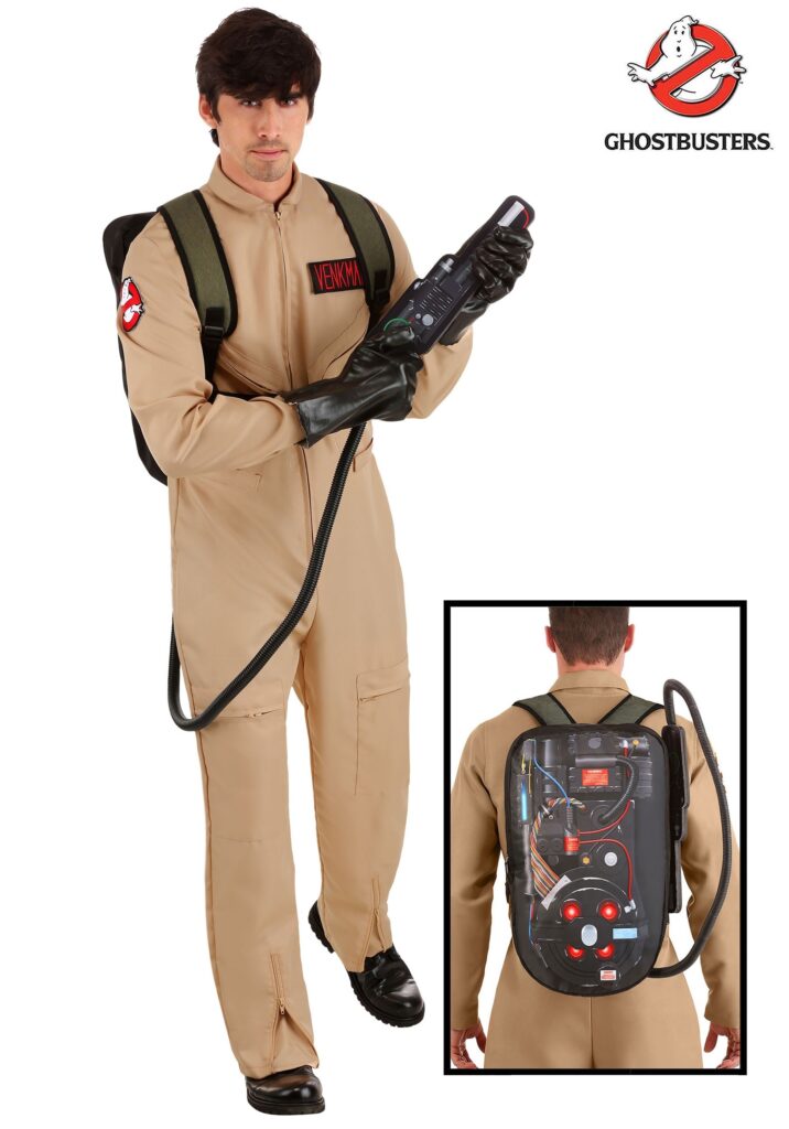Deluxe Mens Ghostbusters Couples Halloween Costumes