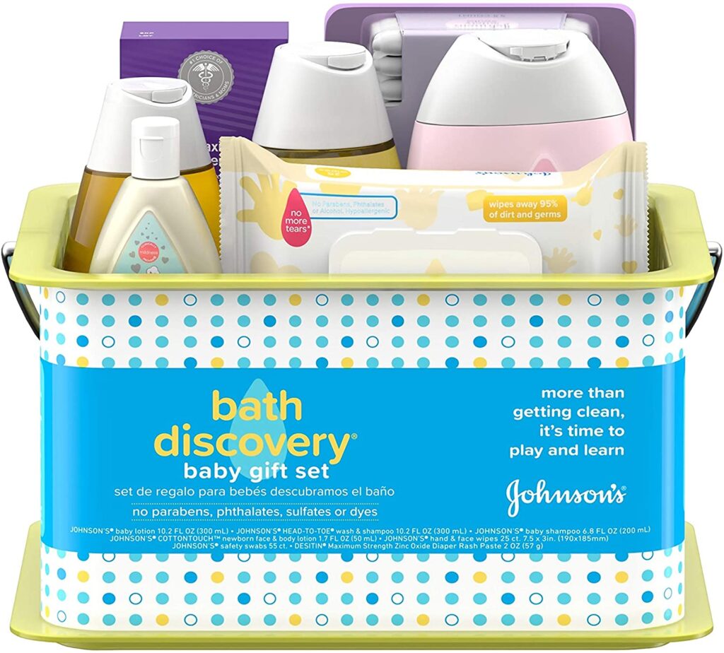 Best Newborn Gift Ideas Johnsons Bath Discovery Gift Set