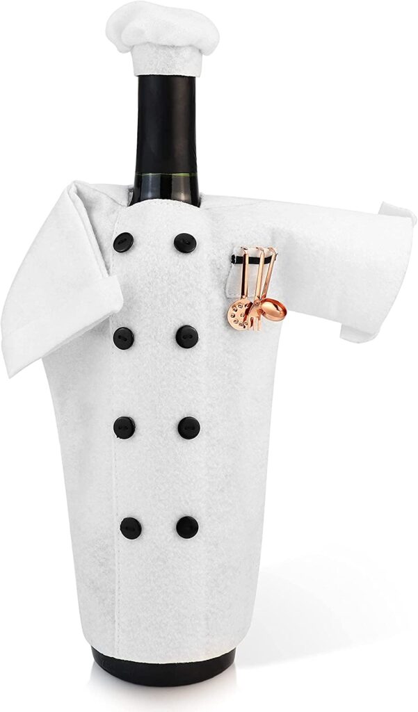 gifts for mom chef wine cover
