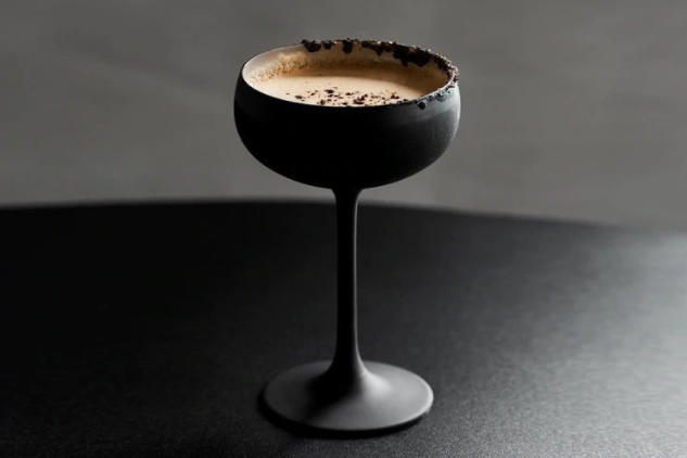 Salted Caramel Espresso Martini christmas cocktail