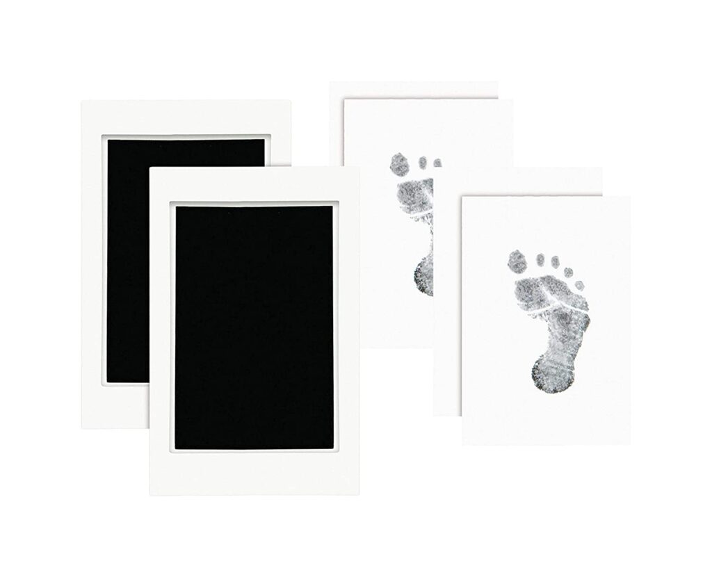 Baby hand foot print
