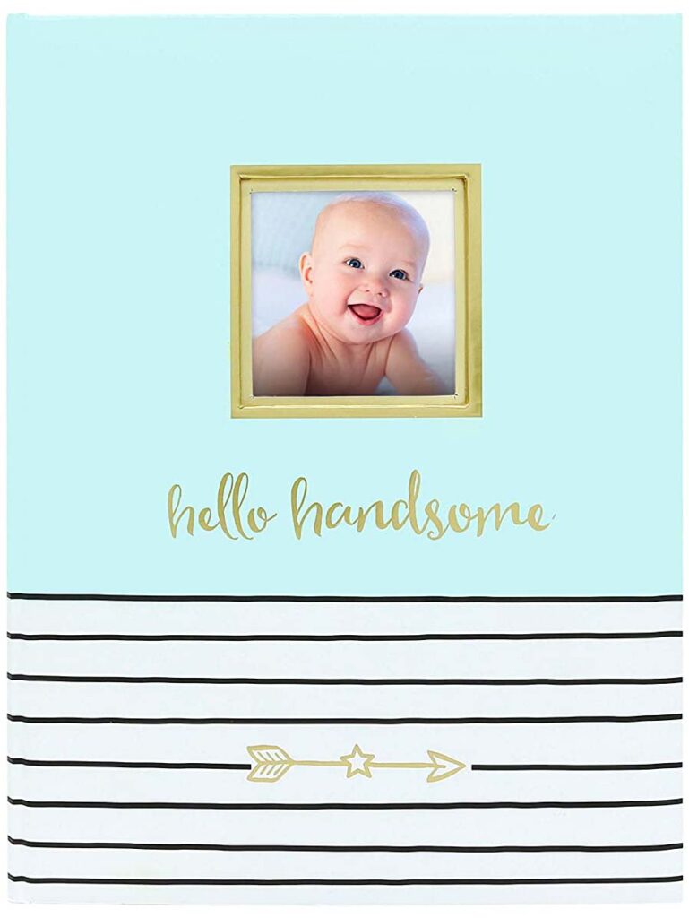 Newborn gift idea Hello Handsome Brag Book 2