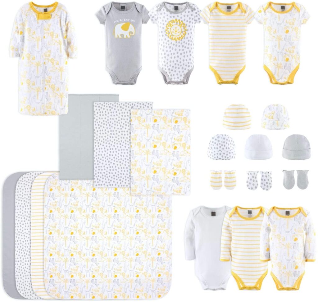 The Peanutshell Newborn Layette Gift Set