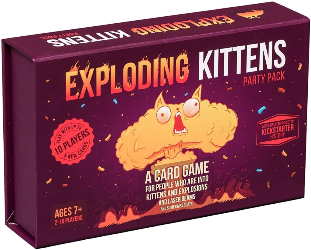 Exploding Kittens Party A Russian Roulette Card Game