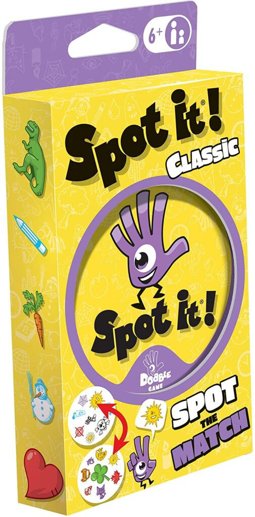 Spot it Dobble Classic Card Game Game For Kids