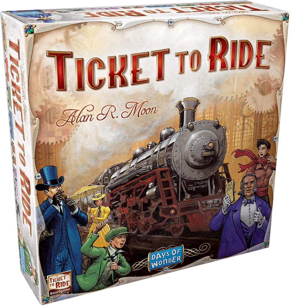 Ticket to Ride Board Game lovers gift