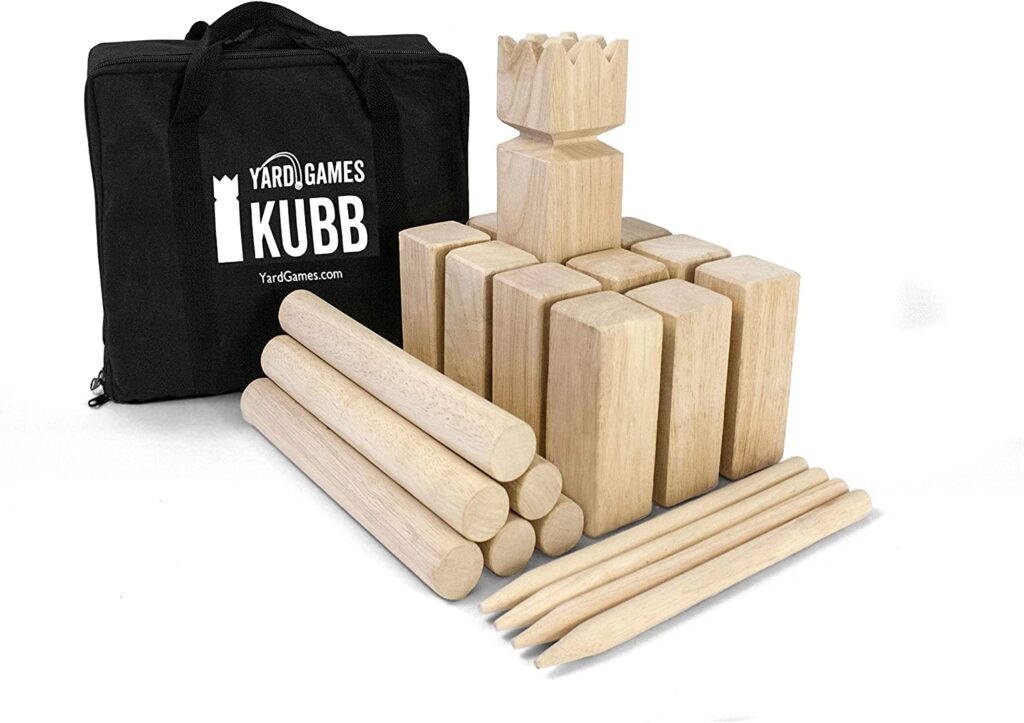 Yard Games Kubb Premium Size Outdoor Tossing Game fathers day gift