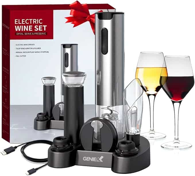 Electric Wine Opener with Charging Base