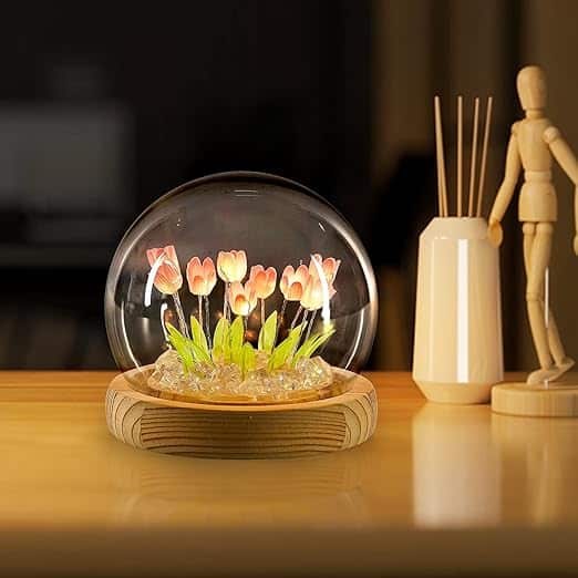 Tulip Night Light LED Decorations Lamp Best Housewarming Gifts for Women