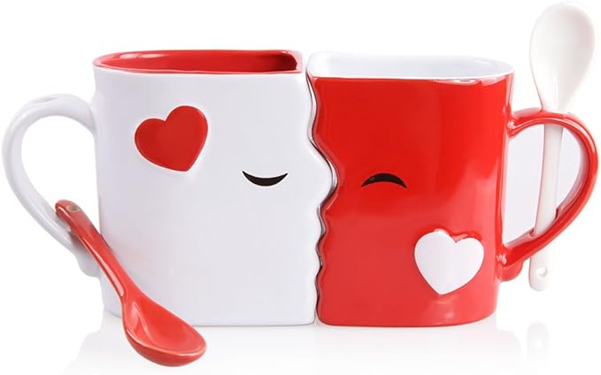 Best Romantic Sexy Gifts Ideas Kissing Mugs Set