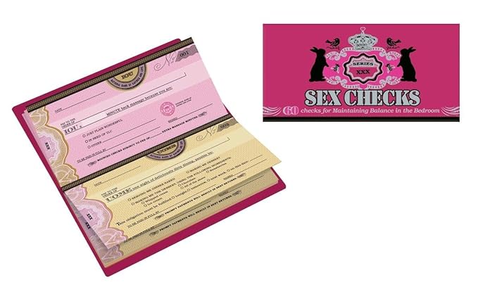Best Romantic Sexy Gifts Ideas Sex Checks 60 Checks for Maintaining Balance in the Bedroom