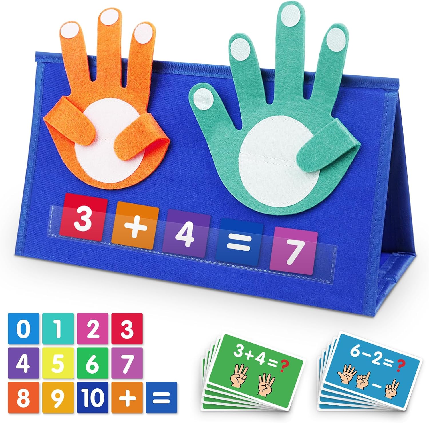 ASL toys for kids: Auchq Educational Math Toy that builds number skills and hand awareness.