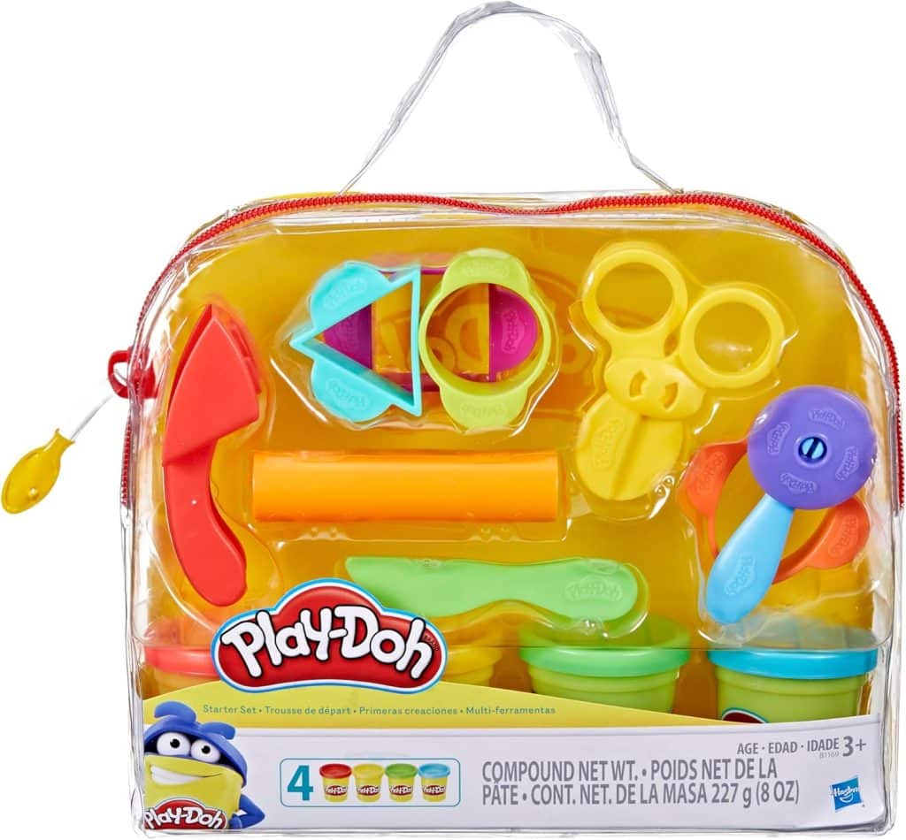 Play‑Doh starter kit, a colourful sensory and educational gift for non‑verbal toddlers.